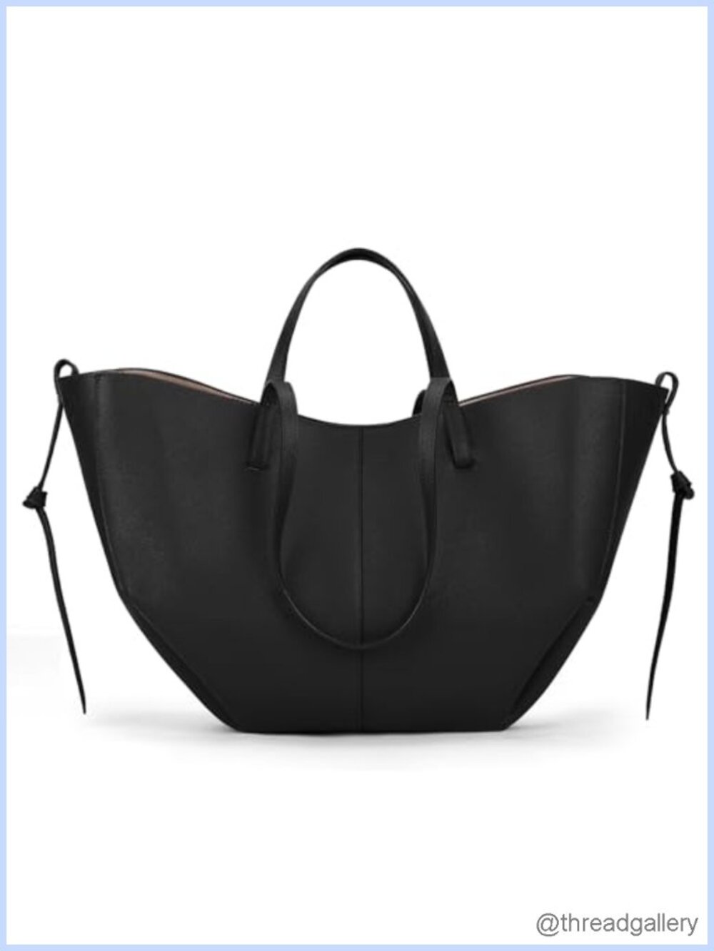 Faux Leather Tote Bag Women Work Shoulder Bag Magnetic Closure